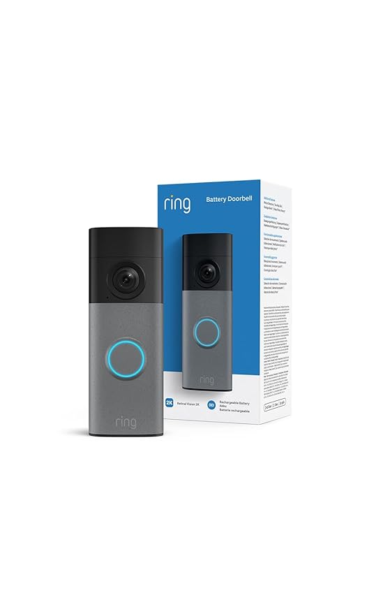 New Ring Battery Video Doorbell 2K (newest model)