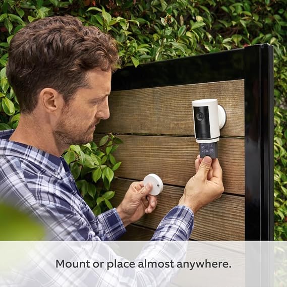 Ring Outdoor Camera Plus Battery | DIY Wireless Outdoor Security Camera | Retinal 2K