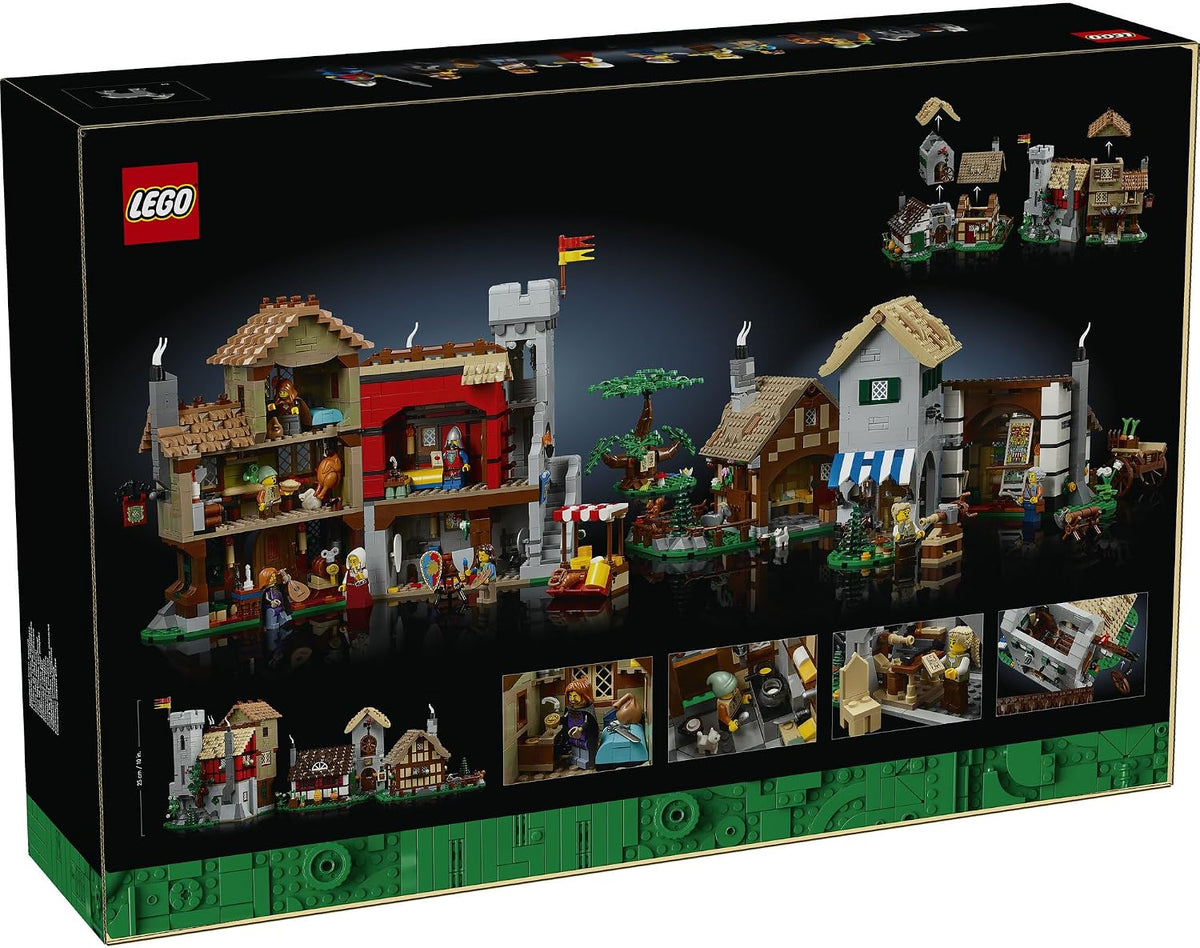 LEGO® Icons Medieval Town Square 10332 Building Set
